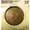 Image 1 : 1830 U.S. Large Cent, VG, cleaned?