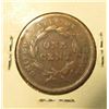 Image 2 : 1843 U.S. Large Cent, petite head, small letters, heavy corrosion.