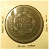 Image 2 : 1851 U.S. Large Cent, Fine, some corrosion.