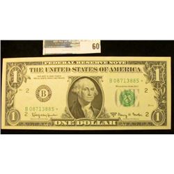 $1 note series 1963A Star Replacement New York Note Choice Uncirculated.