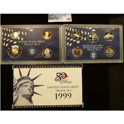 1999 S U.S. Deep Cameo Proof Set in original condition