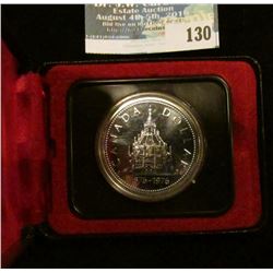 1976 Royal Canadian Mint Proof-like Silver Dollar.
