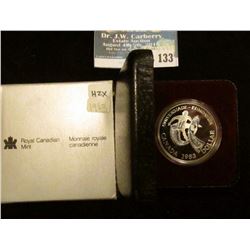1983 Royal Canadian Mint Proof-like Silver Dollar.