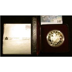 1994 Royal Canadian Mint Proof-like Sterling Silver Dollar.