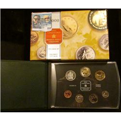 2000 (3 Bears) Royal Canadian Mint Millennium Specimen Set.