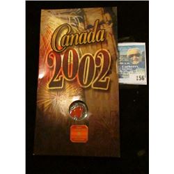 2002 "Celebrate Canada's 135 Years - colorized ML quarter.