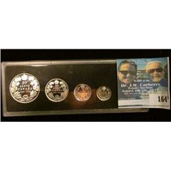 1908-1998 Royal Canadian Mint 90th Anniversary Proof Sterling Silver Coin Set, missing Cent.