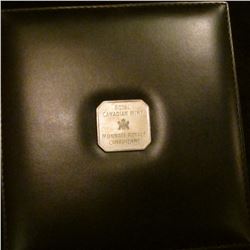 2001 Royal Canadian Mint 7 Coin Sterling Silver Proof Set with One Ounce Hologram Silver Maple Leaf-