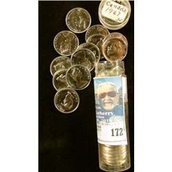 1967 Gem BU Roll of Canada Confederation Nickels with Hare. (40 pcs.).