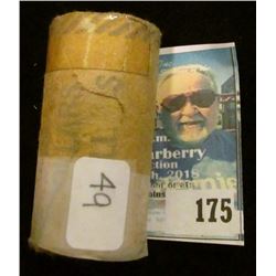 1987 Original Bank-wrapped Roll of Canada "Loon" Dollars. ($25 face value).