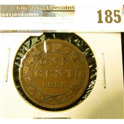 1888 Canada Large Cent. VF.