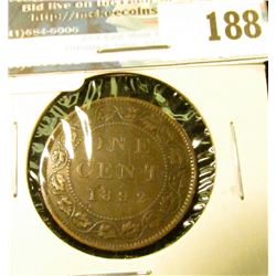 1892 Canada Large Cent. Fine.
