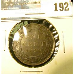 1899 Canada Large Cent. EF.