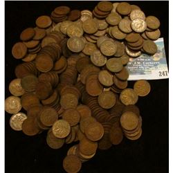 (300) Mixed Canada Cents dating 1937-1952.