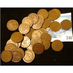 (35) Canada Cents of King George V. Grading Fine to EF.