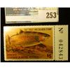 Image 1 : 1987 Trout and Salmon Stamp Minnesota Department of Natural Resources. Mint condition, with panel nu