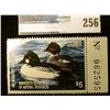 Image 1 : 1987 Minnesota Department of Agriculture Migratory Waterfowl Stamp, mint, unsigned, with full tab. N