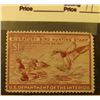 Image 2 : RW13 1946 Federal Migratory Bird Hunting and Conservation Stamp, signed, no gum.