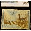 Image 1 : RW28 1961 Federal Migratory Bird Hunting and Conservation Stamp, not signed, no gum.