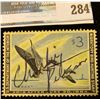 Image 1 : RW30 1963 Federal Migratory Bird Hunting and Conservation Stamp, signed, no gum.