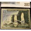 Image 1 : RW33 1966 Federal Migratory Bird Hunting and Conservation Stamp, signed, no gum.