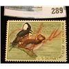 Image 1 : RW35 1968 Federal Migratory Bird Hunting and Conservation Stamp, signed, no gum.