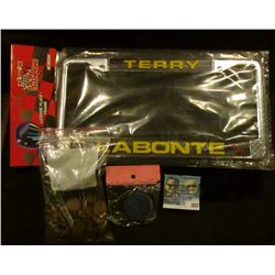  Terry Labonte  Metal license plate frame (new in package); package of three  IB  $1, $5, & $20 Poke