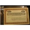 Image 1 : Unissued Number 82 Common Stock Certificate "Kansas City Baseball Club, Inc.". Extremely Rare.