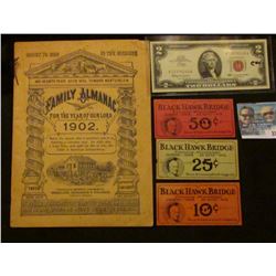 "Family Almanac For The Year of Our Lord 1902." Published by the Mennonite Publishing Co., Bookselle