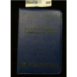 1971 Jerusalem, Israel Specimen Six-piece set in original holder as issued.