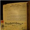 Image 2 : Copyright 1906 H.G. Zim Post Card "I am ahead of the game-so far!" with one Cent U.S. Benjamin Frank