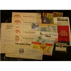 1925 Check depicting Bank Building "The First National Bank Belle Fourche, S.D." Rare check number "