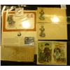 Image 2 : "Oct. 23d, 1876 …To Des Moines Water Company, Dr."; (2) Envelopes and an advertising card "Friends' 