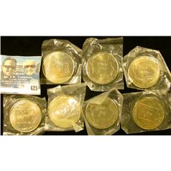 1972, 1974, 1975, 1976, 1977, 1978, & 1979 Bridges of Madison County (Iowa) Medals, all BU.