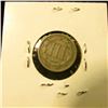 Image 2 : 1869 U.S. Three Cent Nickel, VG.