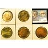 Image 2 : (5) Different Iowa Centennial Medals, includes: Newton, Northboro, Rolfe, Perry, & Riverside, Iowa.