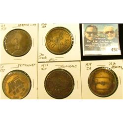 1978 Webster City, Iowa "Webster City Coin and Antique Show"; 1977-1978 Iowa U.S. 30 Association Med