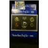 Image 1 : 1968 S, 1970 S, AND 1972 S PROOF SETS.  THE HALF DOLLARS IN THE 1968 AND 1970 SETS ARE 40% SILVER