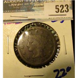 1846 BRAIDED HAIR LARGE CENT