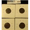 Image 2 : 1878 PLUS THREE 1909 INDIAN HEAD CENTS
