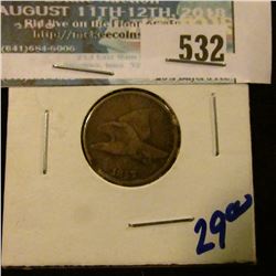 1857 FLYING EAGLE CENT