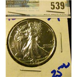 HIGH GRADE 1943 WALKING LIBERTY HALF DOLLAR