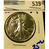 Image 1 : HIGH GRADE 1943 WALKING LIBERTY HALF DOLLAR