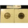 Image 2 : 1930 AND 1934 BUFFALO NICKELS