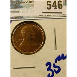 1909-VDB WHEAT CENT