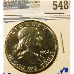 1962 PROOF FRANKLIN HALF DOLLAR