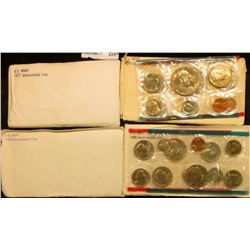 1977, 1978, 1979, AND 1980 MINT SETS