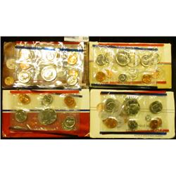 1985, 1986, 1987, AND 1988 MINT SETS