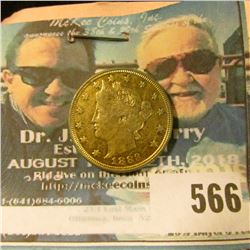 RARE 1883 "NO CENTS " RACKETTEER NICKEL