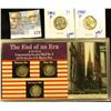 Image 1 : 1942-P AND 1945-P SILVER WAR NICKELS PLUS THE END OF AN ERA MERCURY DIME COIN SET